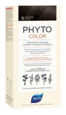 Купить фитосолба фитоколор (phytosolba phyto color) краска для волос оттенок 5 светлый шатен 50/50/12мл в Нижнем Новгороде