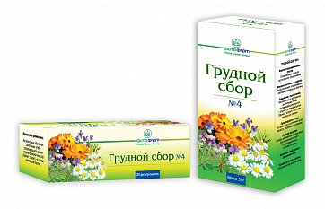 Сбор Грудной №4, фильтр-пакеты 2г, 20 шт