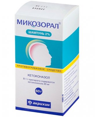Купить микозорал-акри, шамп. 2% фл 60г (медана фарма, польша) в Нижнем Новгороде