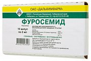 Купить фуросемид, раствор для внутривенного и внутримышечного введения 10мг/мл, ампулы 2мл, 10 шт в Нижнем Новгороде