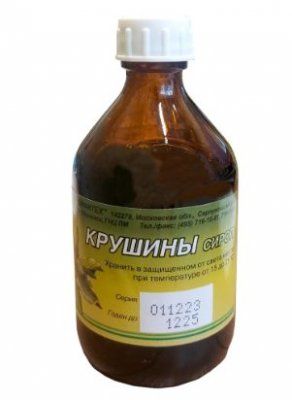 Купить крушины сироп, флакон 100 мл в Нижнем Новгороде