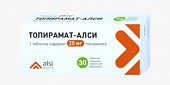 Купить топирамат, таблетки, покрытые пленочной оболочкой 25мг, 30 шт в Нижнем Новгороде