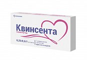 Купить квинсента, раствор для подкожного введения 0,25/0,5/1 мг/доза, шприц-ручка 3 мл, в комплекте с иглами 9 шт в Нижнем Новгороде