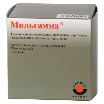 Купить мильгамма, раствор для внутримышечного введения, ампулы 2мл, 25 шт в Нижнем Новгороде