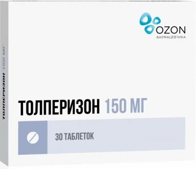 Купить толперизон, таблетки, покрытые пленочной оболочкой, 150мг, 30шт в Нижнем Новгороде