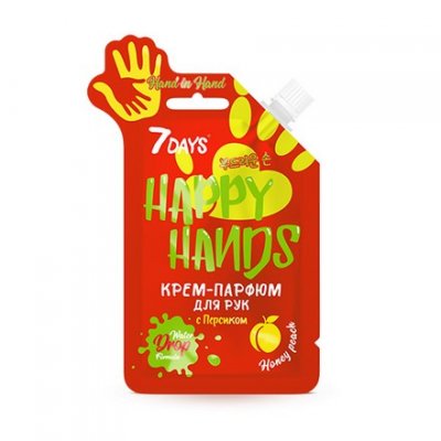 Купить 7 days крем для рук увлажняющий с персиком, 25 г в Нижнем Новгороде
