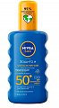 Nivea (Нивея) SUN спрей солнцезащитный Защита и увлажнение, 200мл SPF50