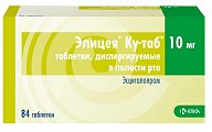 Купить элицея ку-таб, таблетки, диспергируемые 10мг, 84 шт в Нижнем Новгороде