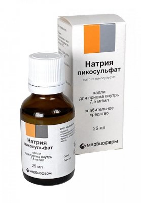 Купить натрия пикосульфат, капли для приема внутрь 7,5мг/мл, флакон 25мл в Нижнем Новгороде