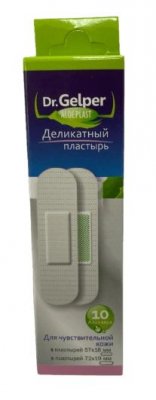 Купить пластырь dr. gelper (др.гелпер) алоэпласт деликатный, 10 шт в Нижнем Новгороде