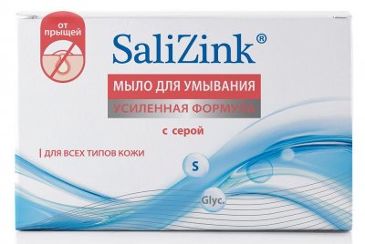 Купить салицинк мыло д/умыв. д/всех типов кожи с серой 100гр в Нижнем Новгороде