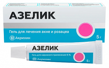 Азелик, гель для наружного применения 15%, туба 5г