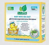 Купить dr.tuttelle (доктор туттелле) соль для ванны морская детская с целебными травами, 1000г в Нижнем Новгороде