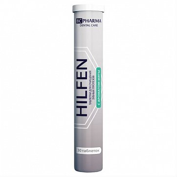 Хилфен (Hilfen) Таблетки для очищения зубных протезов, 30 шт