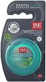 Сплат (Splat) зубная нить, тонкая Мята и Серебро 30м