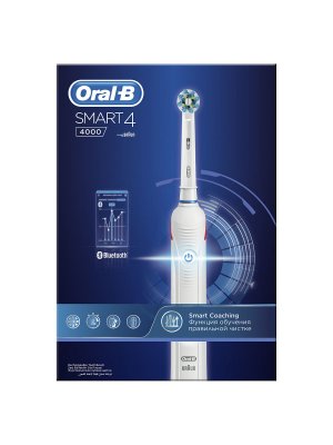 Купить oral-b (орал-би) электрическая зубная щетка smart 4 (4000) в Нижнем Новгороде