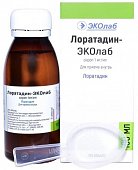 Купить лоратадин-эколаб, сироп 1мг/мл, 100мл от аллергии в Нижнем Новгороде