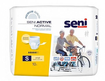 Seni (Сени) трусы Актив нормал смол 10шт (55-85см)