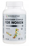 Поливитаминный-минеральный комплекс В-мин для женщин Risingstar, таблетки 1г, 60 шт БАД