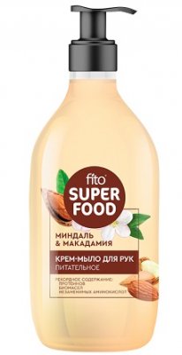 Купить фитокосметик fito superfood крем-мыло для рук жидкое питательное, 520мл в Нижнем Новгороде