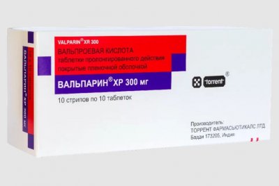 Купить вальпарин хр, таблетки пролонгированного действия, покрытые пленочной оболочкой 300мг, 100 шт в Нижнем Новгороде