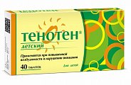 Купить тенотен детский, таблетки для рассасывания, 40шт в Нижнем Новгороде