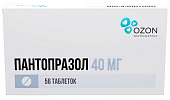 Купить пантопразол, таблетки кишечнорастворимые, покрытые пленочной оболочкой 40мг, 56 шт в Нижнем Новгороде