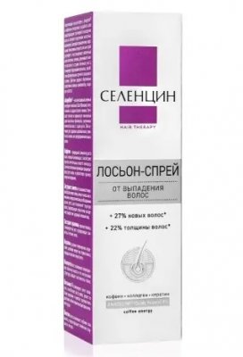 Купить селенцин hair therapy лосьон-спрей укрепляющий от выпадения волос, 150мл в Нижнем Новгороде