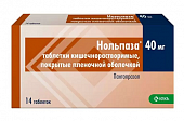 Купить нольпаза, таблетки кишечнорастворимые, покрытые пленочной оболочкой 40мг, 14 шт в Нижнем Новгороде