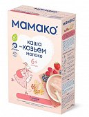 Купить мамако каша 7 злаков с ягодами на козьем молоке с 6 месяцев, 200г в Нижнем Новгороде