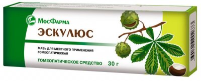 Купить эскулюс, мазь для наружного применения гомеопатическая 30г в Нижнем Новгороде