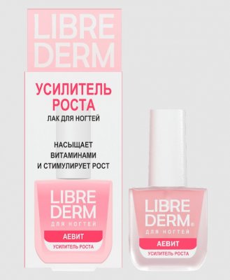 Купить librederm aevit (либридерм) лак для ногтей усилитель роста, 10мл в Нижнем Новгороде
