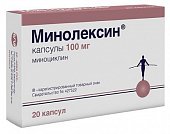 Купить минолексин, капсулы 100мг, 20 шт в Нижнем Новгороде