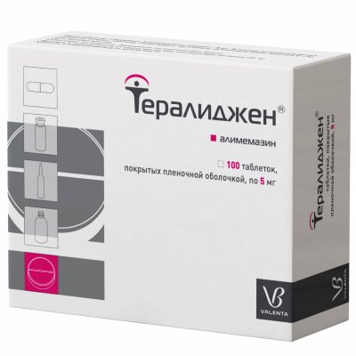 Купить тералиджен, таблетки, покрытые пленочной оболочкой 5мг, 100 шт в Нижнем Новгороде