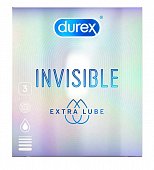 Купить durex (дюрекс) презервативы invisible extra lube, 3шт в Нижнем Новгороде