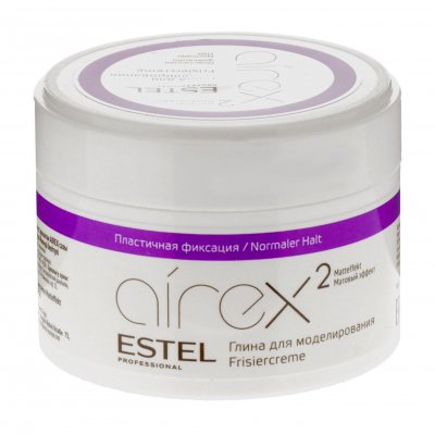 Купить estel (эстель) глина для моделирования волос с матовым эффектом пластичной фиксации airex 65 мл в Нижнем Новгороде