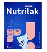 Купить нутрилак (nutrilak) премиум пре молочная смесь для недоношенных и маловесных детей, 350г в Нижнем Новгороде