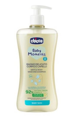 Купить chicco baby moments (чикко) пена для тела и волос нежная детская 500мл в Нижнем Новгороде