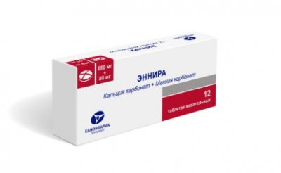 Купить эннира, таблетки жевательные 680 мг+80 мг, 12 шт в Нижнем Новгороде