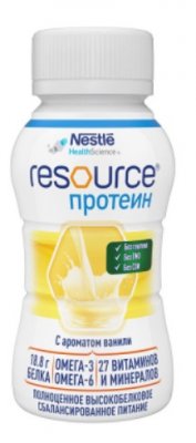 Купить resource protein (ресурс) смесь с высоким содержанием белка со вкусом ванили, 200мл в Нижнем Новгороде