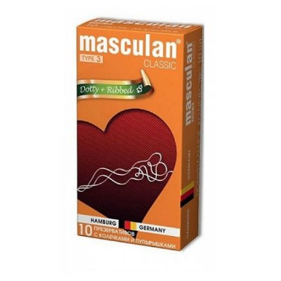 Купить masculan-3 (маскулан) презервативы классик с колечками и пупырышками 10шт в Нижнем Новгороде