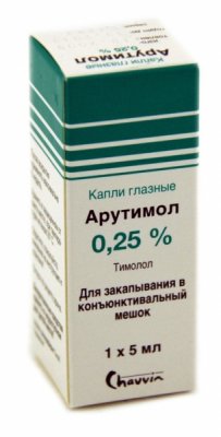 Купить арутимол, гл.капли 0.25% 5мл фл №1 (анкерфарм, германия) в Нижнем Новгороде