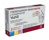 Купить via vit (виавит) глюкозамин максимум и хондроитин, таблетки 30шт бад в Нижнем Новгороде
