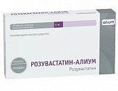 Купить розувастатин-алиум, таблетки, покрытые пленочной оболочкой 5мг, 30 шт в Нижнем Новгороде