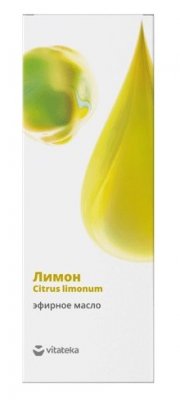 Купить vitateka (витатека) масло эфирное лимон, 10мл в Нижнем Новгороде
