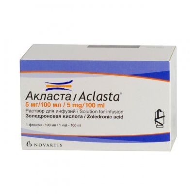 Купить акласта, раствор для инфузий 5мкг/мл 100мл, флакон в Нижнем Новгороде