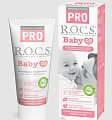 Купить рокс (r.o.c.s) зубная паста для детей pro baby минеральная защита и нежный уход, 45г в Нижнем Новгороде