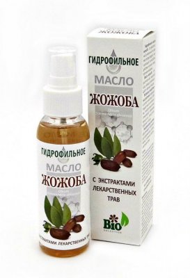 Купить масло гидрофильное жожоба с экстрактами лекарственных трав, спрей 100мл в Нижнем Новгороде