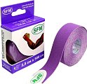Лента (Тейп) кинезиологическая SFM-Plaster на хлопковой основе  2,5см х 5м фиолетовый