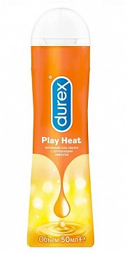 Durex (Дюрекс) гель-смазка Play Heat с согревающим эффектом 50мл